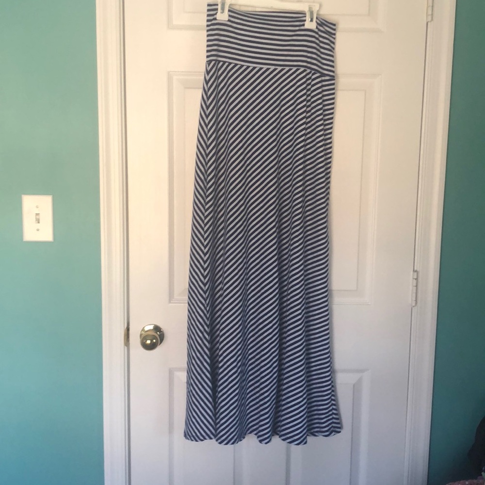 Lily Rose junior women’s striped maxi-skirt